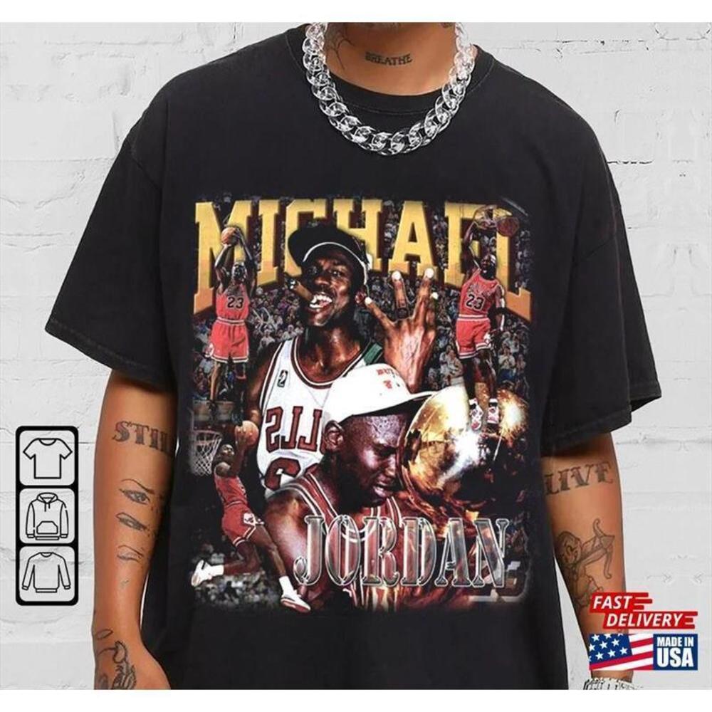 Michael Jordan Sport Shirt Tshirt Retro 90S 2023